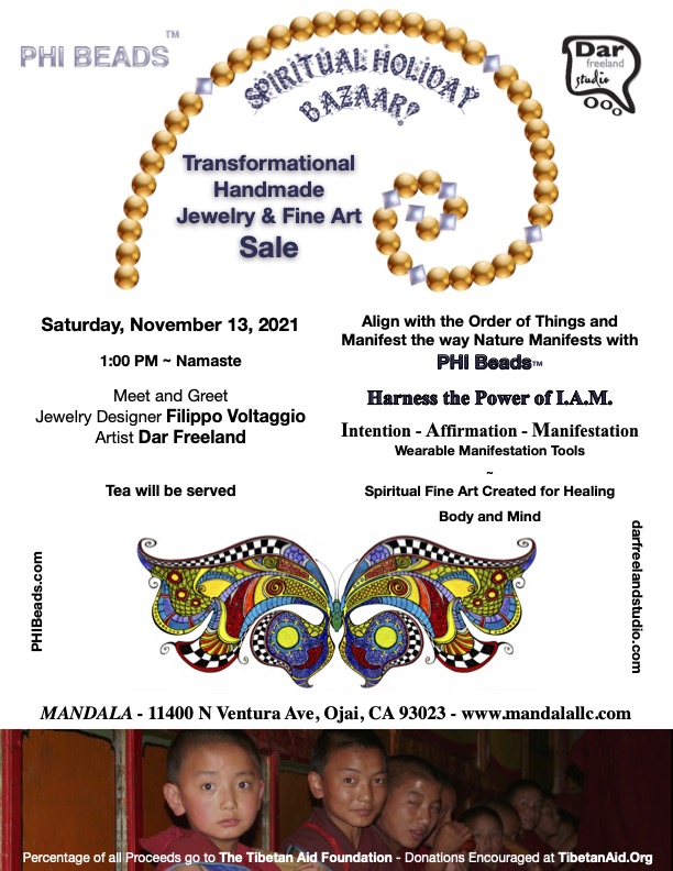 Transformational Handmade Jewelry & Fine Art Sale - Fall Season 2021