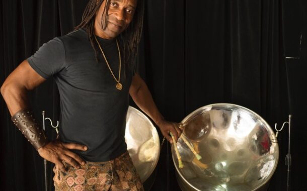 Trinidadian Steel Drummer, Emile Borde, on The Show - Ep876